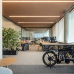 design kantoor met een moderne uitstraling